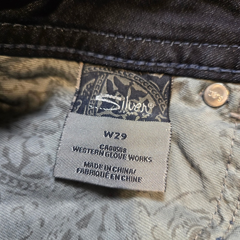 Silver Jeans Co. Women's Suki Rose Surplus Curvy Tailored Bermuda Shorts Size 29 - Picture 4 of 16